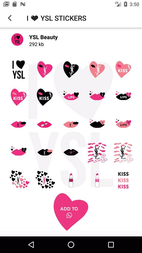 ysl stickers|ysl LINE stickers & emoji .